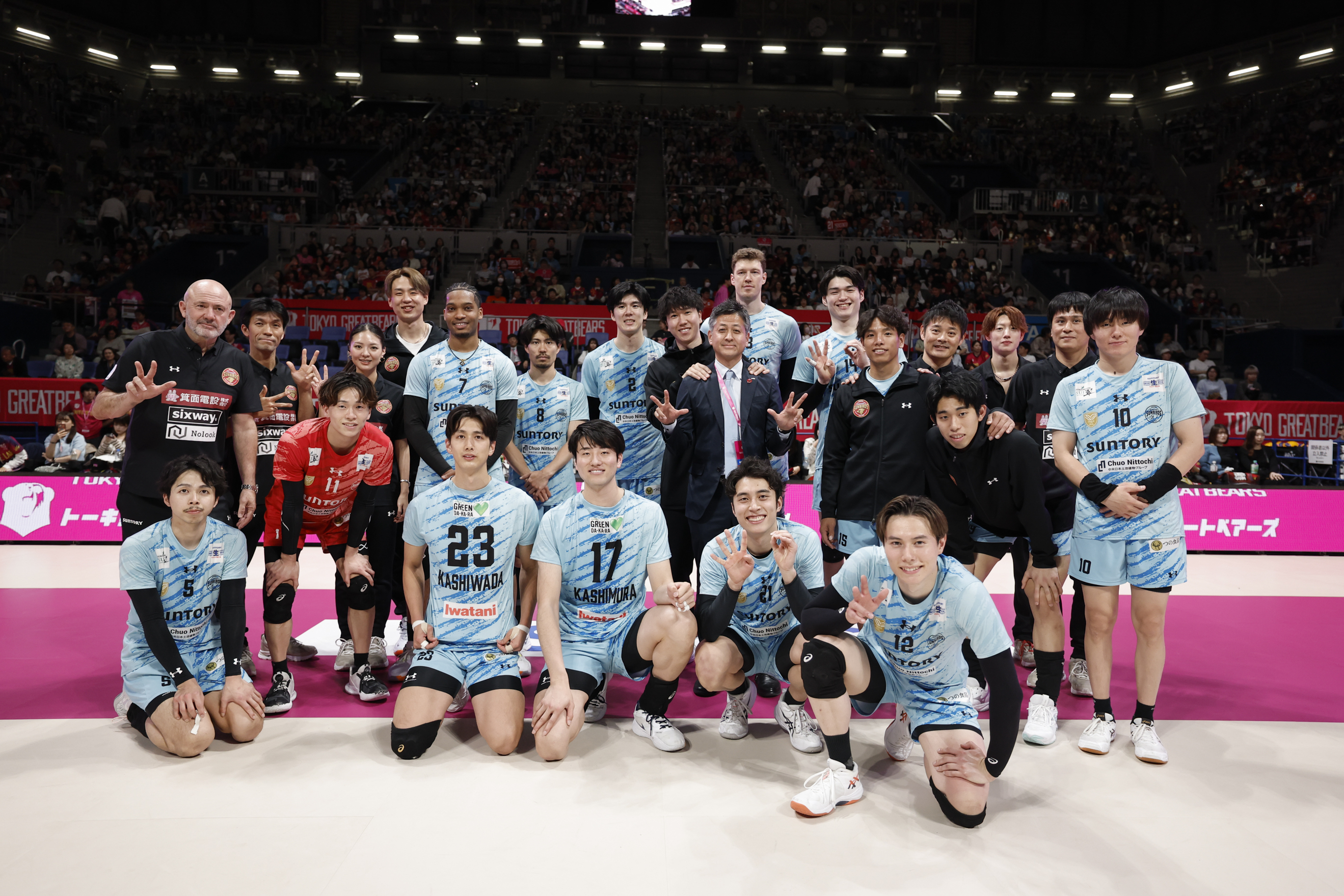 2025-26 大同生命SV.LEAGUE 4月18日(土) 東京グレートベアーズ戦
